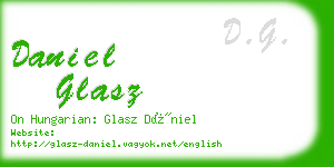 daniel glasz business card